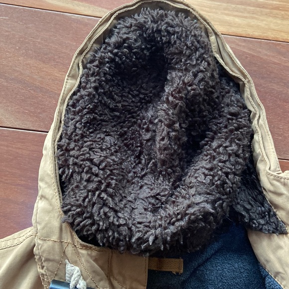 Gap Tan Hooded Utility Coat (Very Warm!) 18-24m - Picture 10 of 15